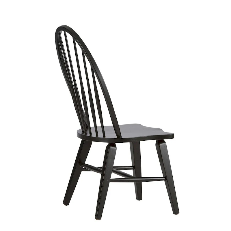 The Black Back Side Chair (Set of 2)