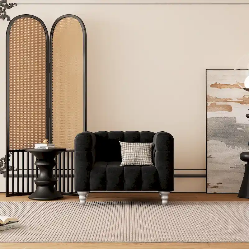 Dutch Fluff Upholstered Sofa