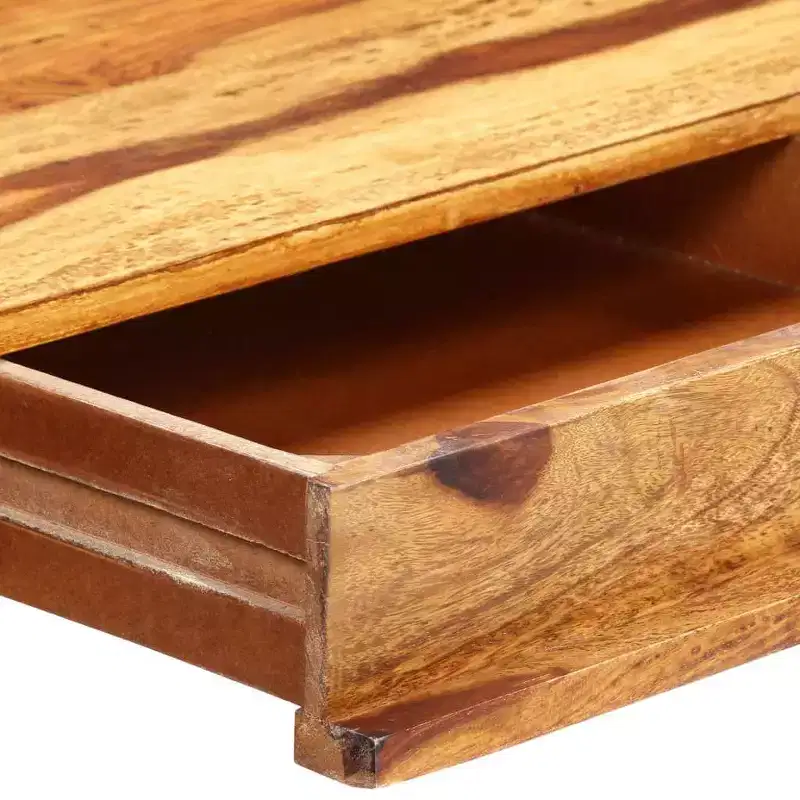 vidaXL Writing Desk 45.3x19.7x33.5 Solid Acacia Wood
