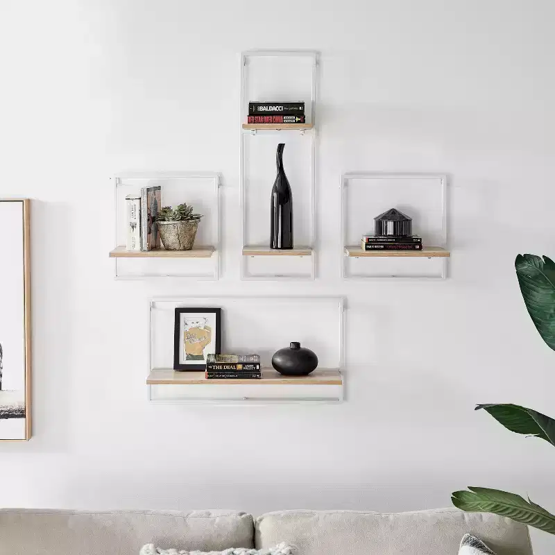 4pc Framed Wall Shelf Set - Danya B.