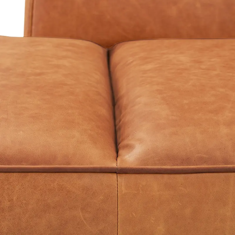 Poly & Bark Jasper Daybed - Full Grain Genuine Italian Leather