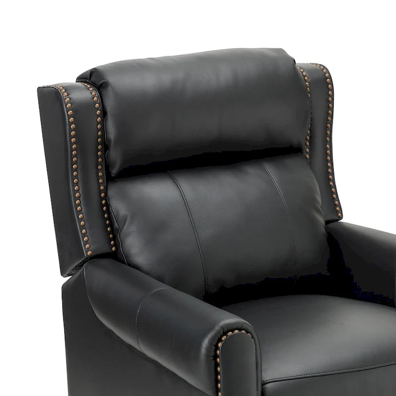 Felisa 32.48 Wide Genuine Leather Manual Recliner