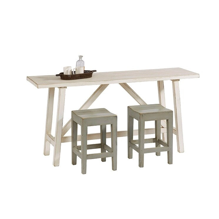 Solid Pine Counter Stool (2/Ctn)
