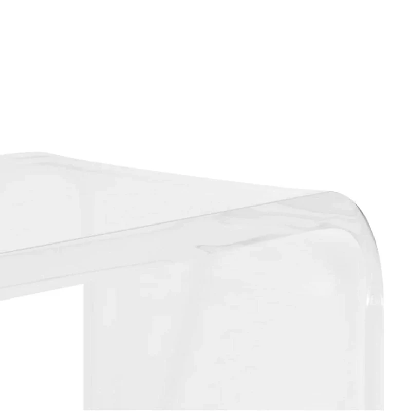 Acrylic Gold Console Table