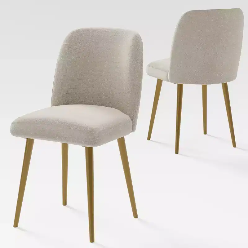 Dovelina Modern Dining Chair Upholstered Dining Chairs Set of 2