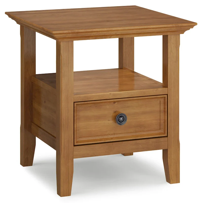 WYNDENHALL Halifax Solid Wood 19-inch Square End Table - 19 inch wide