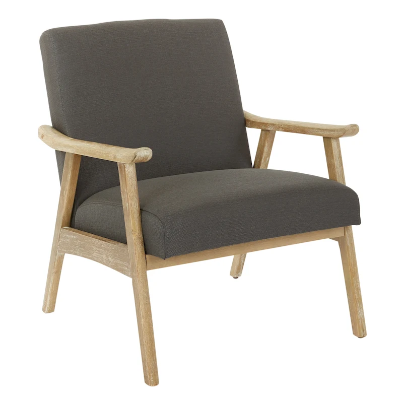 Weldon Mid-Century Fabric Upholstered Chair
