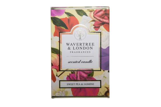 Wavertree & London Candle Sweet Pea & Jasmine 60 hours 330g