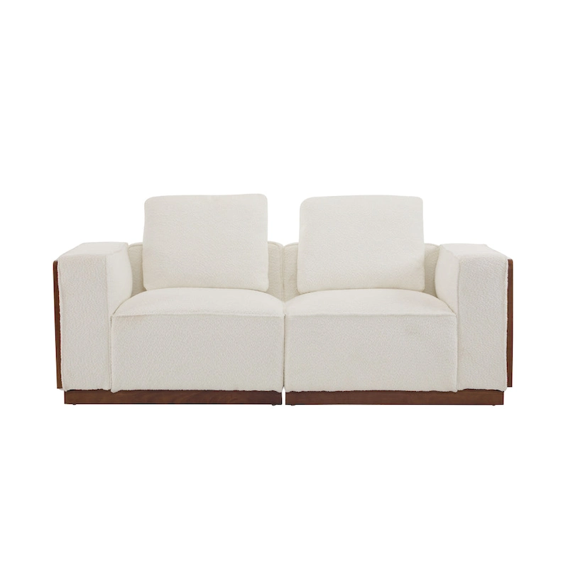 Christopher Knight Home 2 Seater Beige 74 Width Modular Sofa