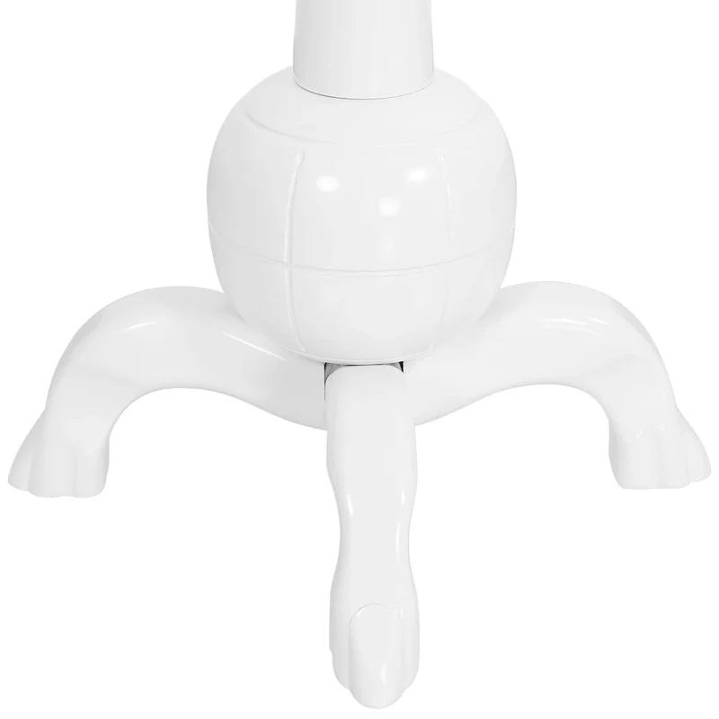 Rubberwood Freestanding Coat Rack with 8 Hooks - 24.5W x 70.87H