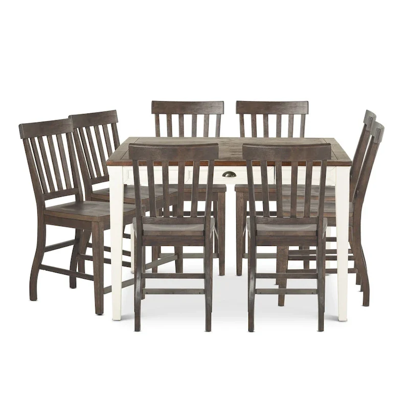Steve Silver Cottonville 9-piece Counter Height Dining Set