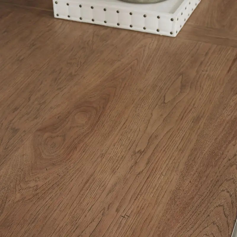 Farmhouse Reimagined Antique White with Chestnut Trestle Table