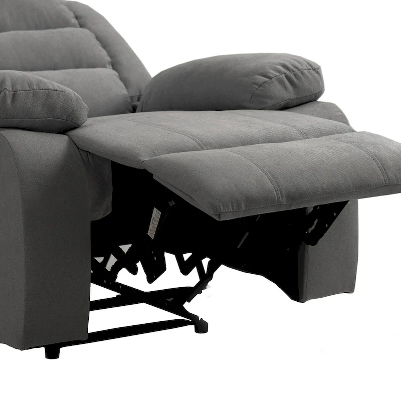 2Set Modern Lounger Adjustable Manual Recliner Chair