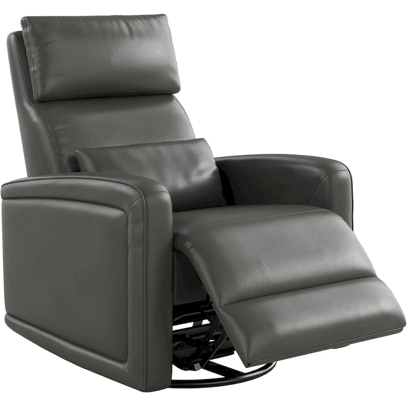 Manual Reclinder, 360 Swivel Rocking Glider Reclinder Chair with Ergonomic Backrest
