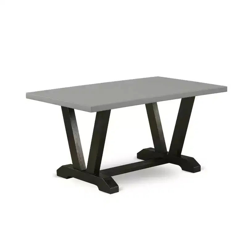6-Piece Rectangle Natural Oak Finish Solid Wood Top Dining Table with 1-Bench and 4-Chairs