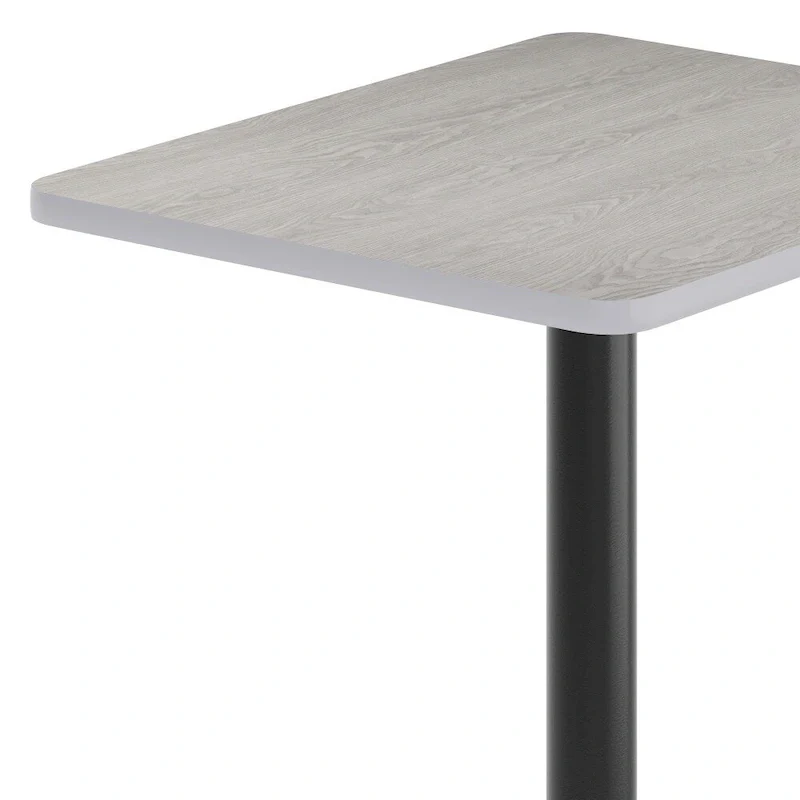 24 x 30 Rectangular Laminate Table Top with 22 x 22 Table Height Base - 24W x 30D x 31.125H