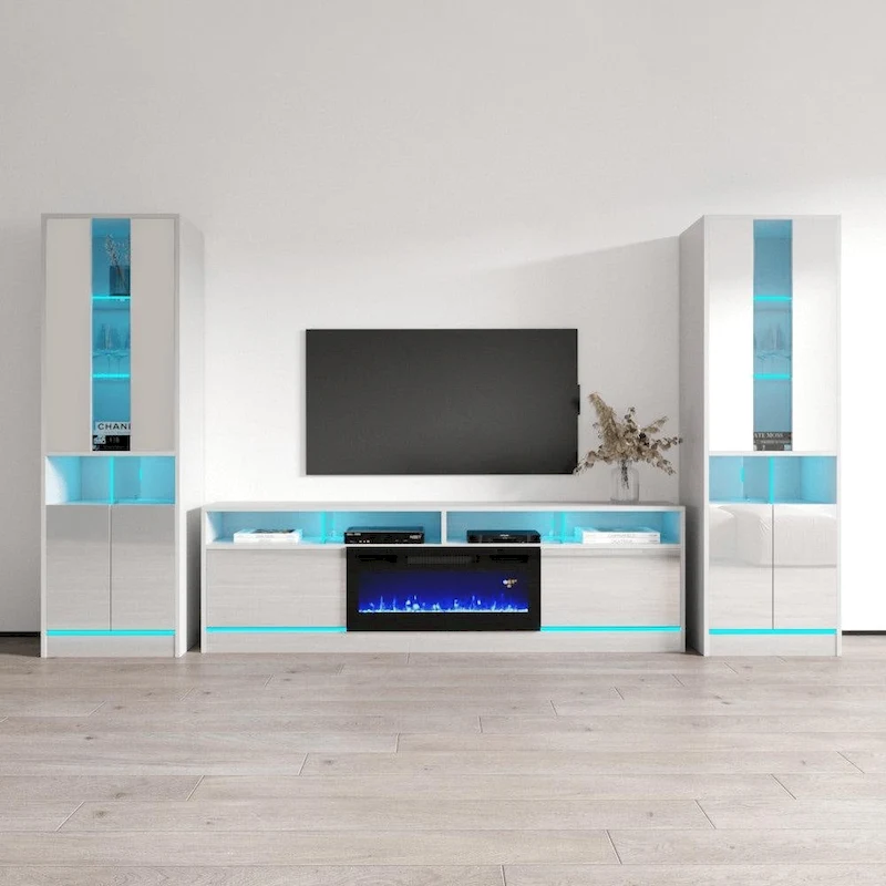 Disparo BL05-BK-BK Entertainment Center