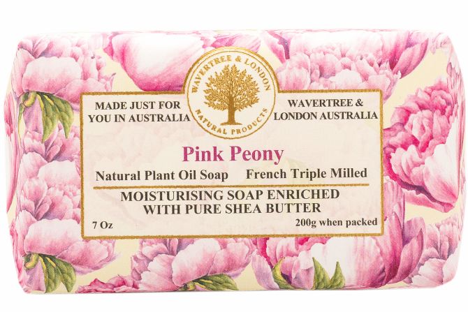 Wavertree & London Soap Pink Peony 200g