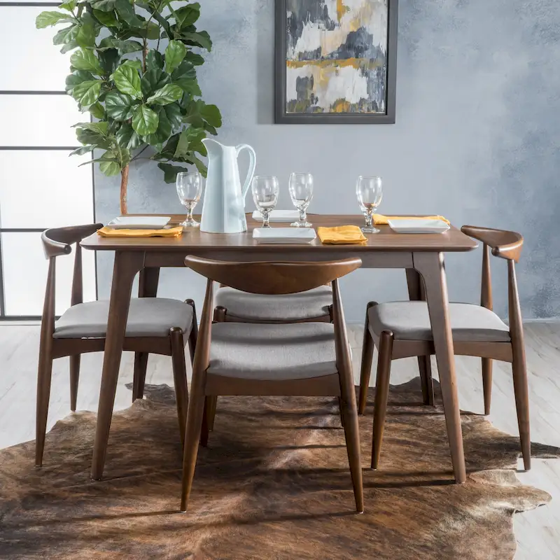 Francie Mid-century 5-piece Dining Set by Christopher Knight Home