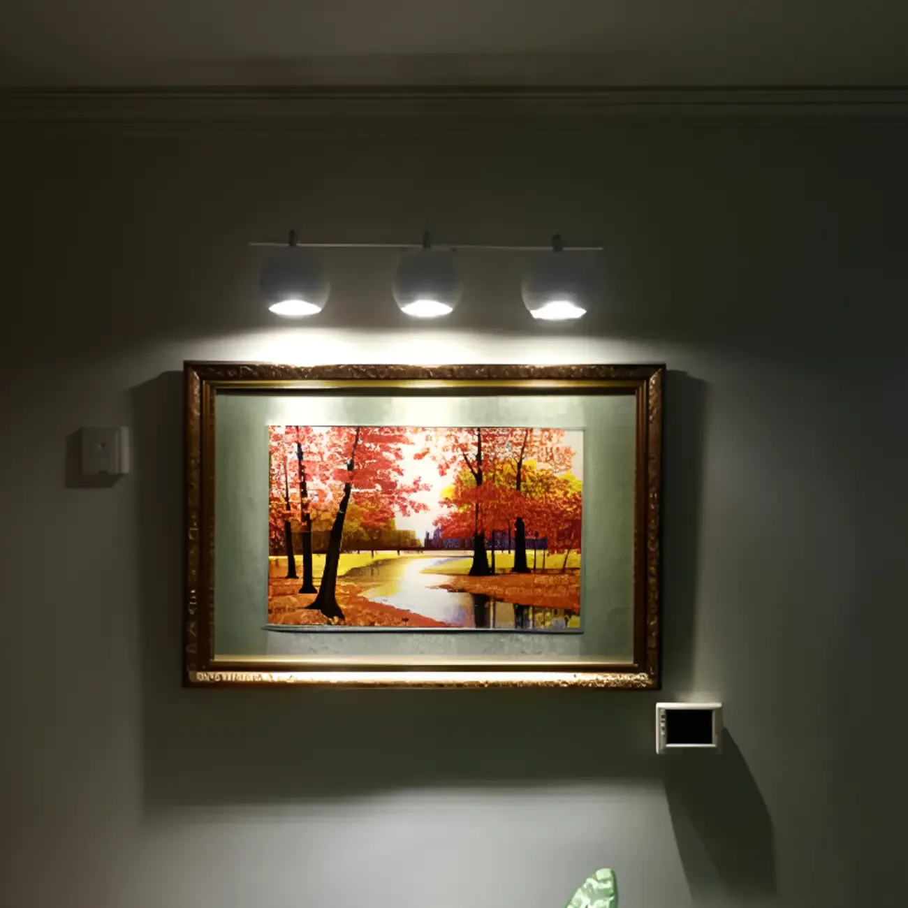 Adjustable Modern Linear Iron Globe Track Wall Sconce