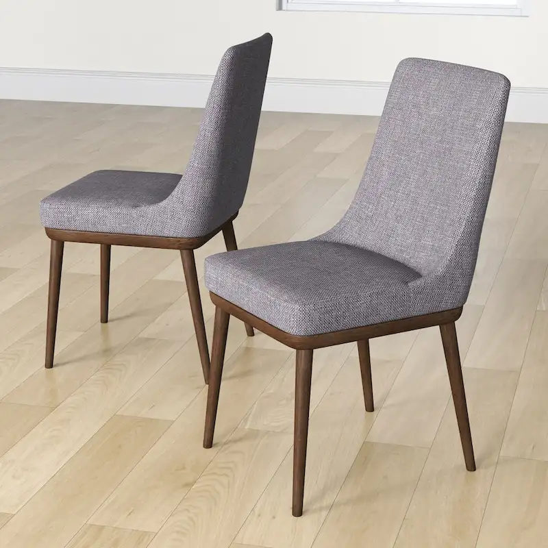 Belladonna Mid-Century Modern Dining Chairs (Set of 2)