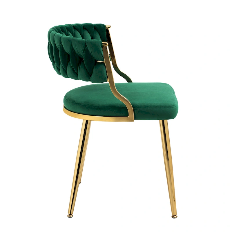 Modern Velvet Dining Chairs Set of 4