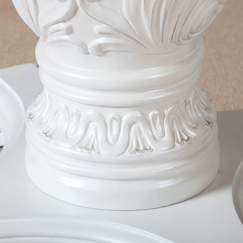 Furniture of America Eugene Traditional Solid Wood 7-Piece Expandable Dining Table Set