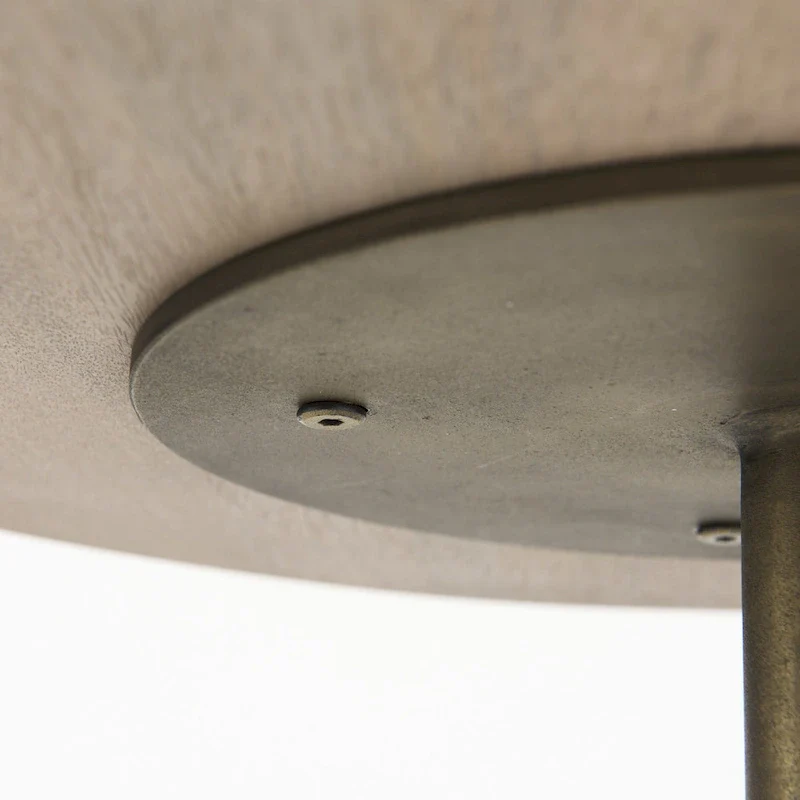 Pedestal Table with Detailing - 24 H x 20 W x 20 D