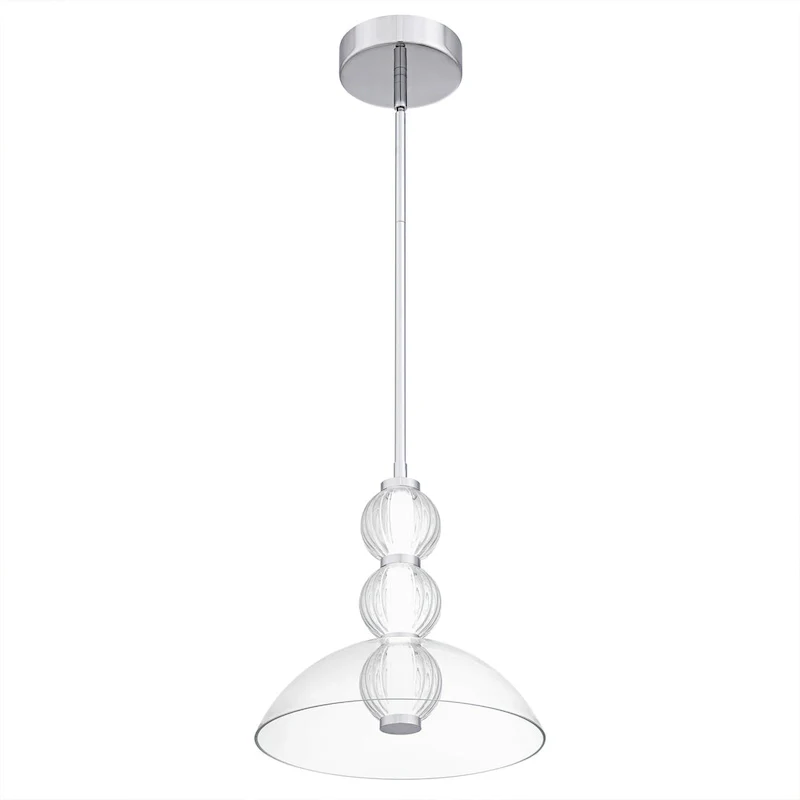 Elway Integrated LED Polished Chrome Pendant