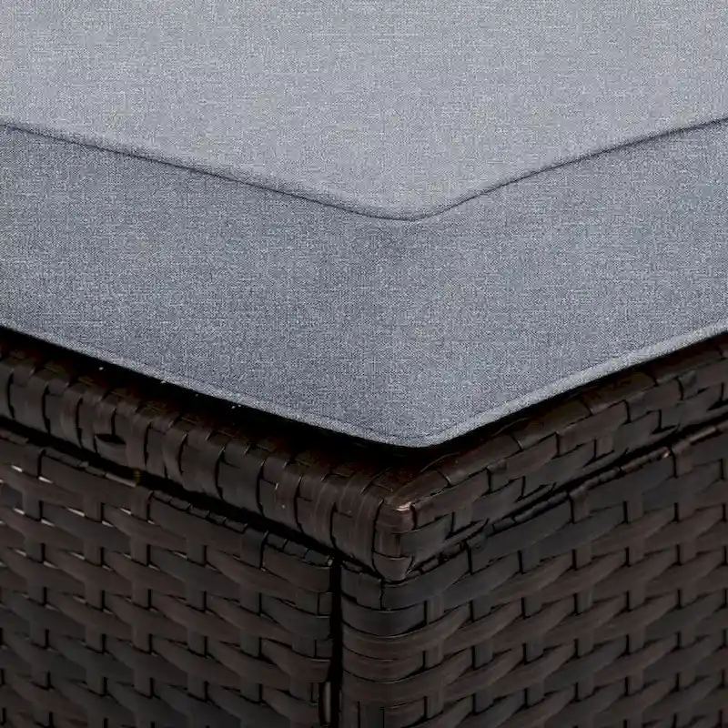 Patio Sofa Set 8 - Person Seating Group with Cushions