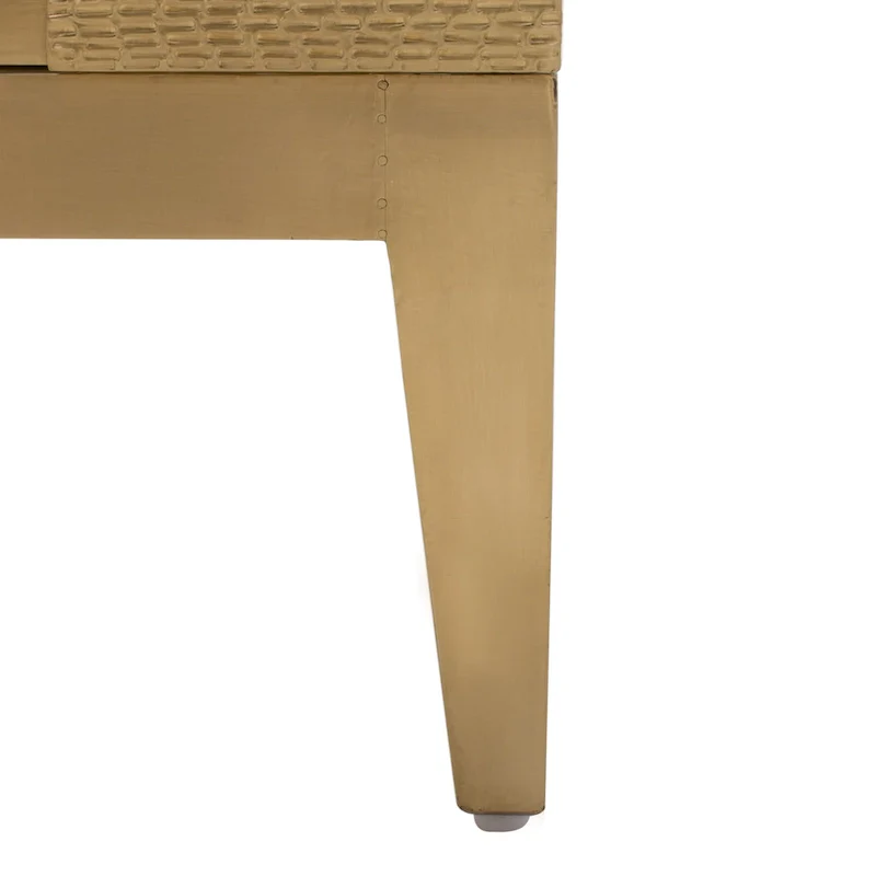 SAFAVIEH Couture Mervana Brass Covered Sideboard