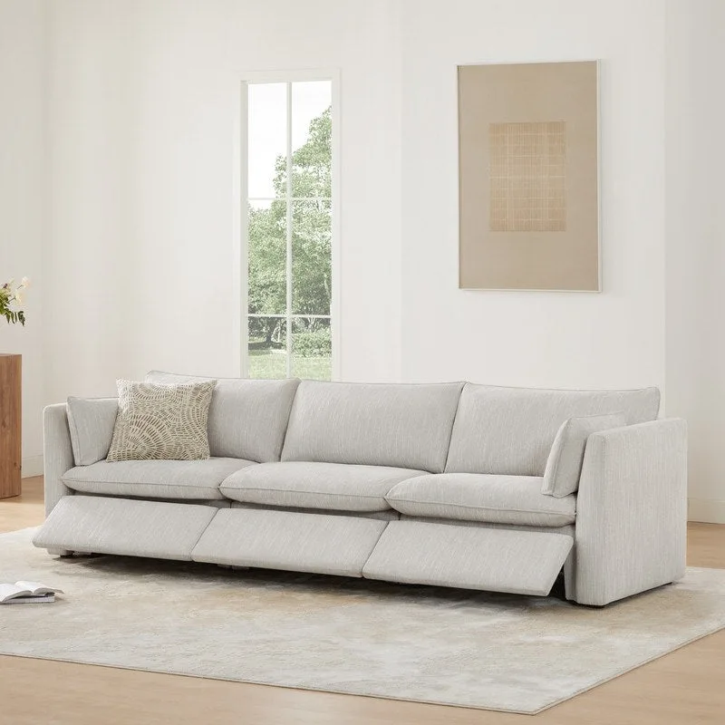 Cypress Power Reclining Sectional Sofa Couch
