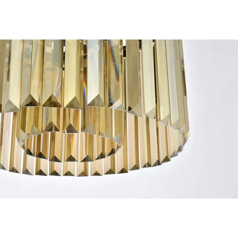 Royce Edge 6-Light Matte Black Pendant