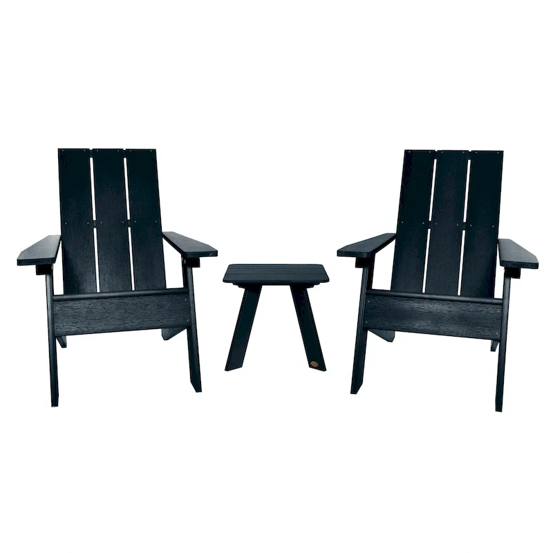 HIGHWOOD 3-piece Adirondack Chairs and Side Table Set