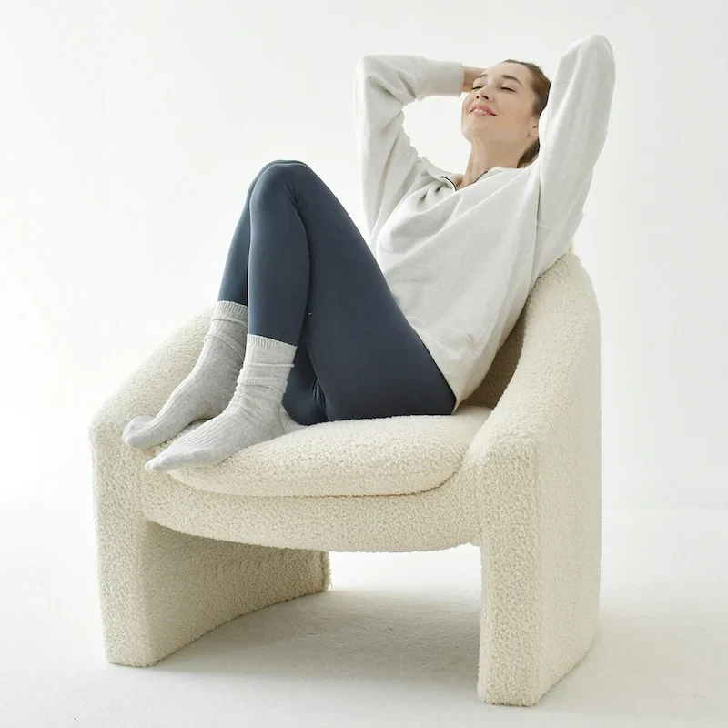 Upholstered Barrel Accent Chair