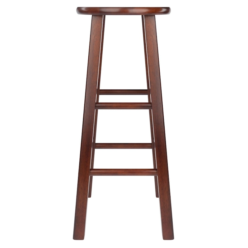 Element Bar Stools, 2-Pc Set, Walnut