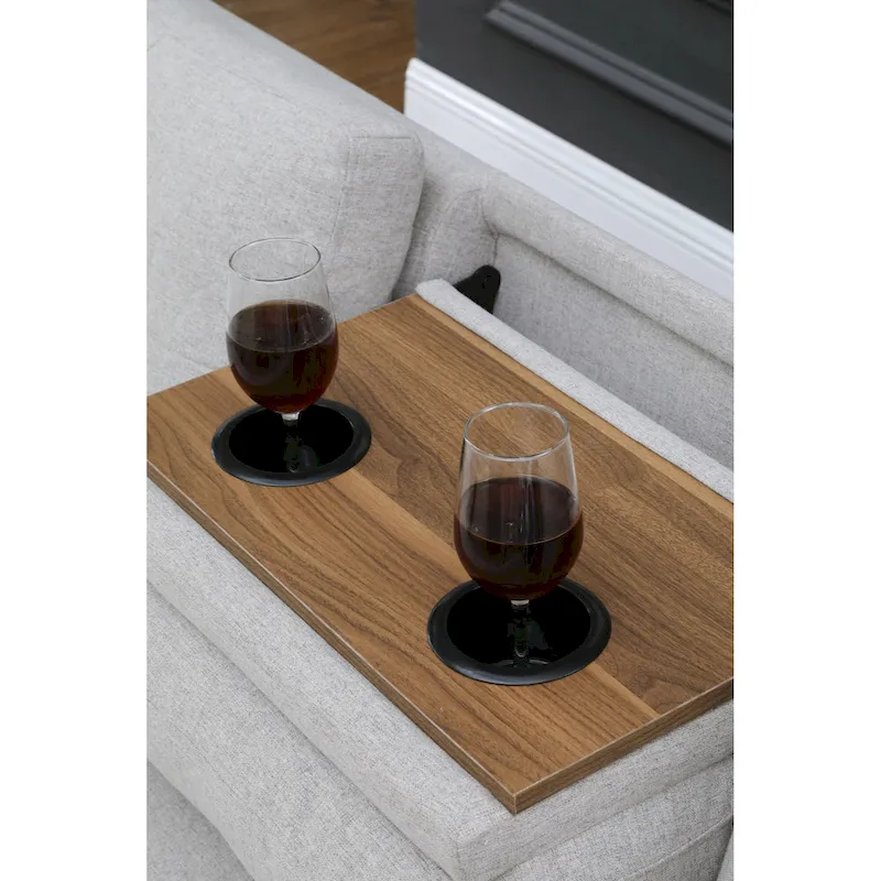 Alger 98  Wide Left Hand Facing Sofa & Chaise with Ottoman