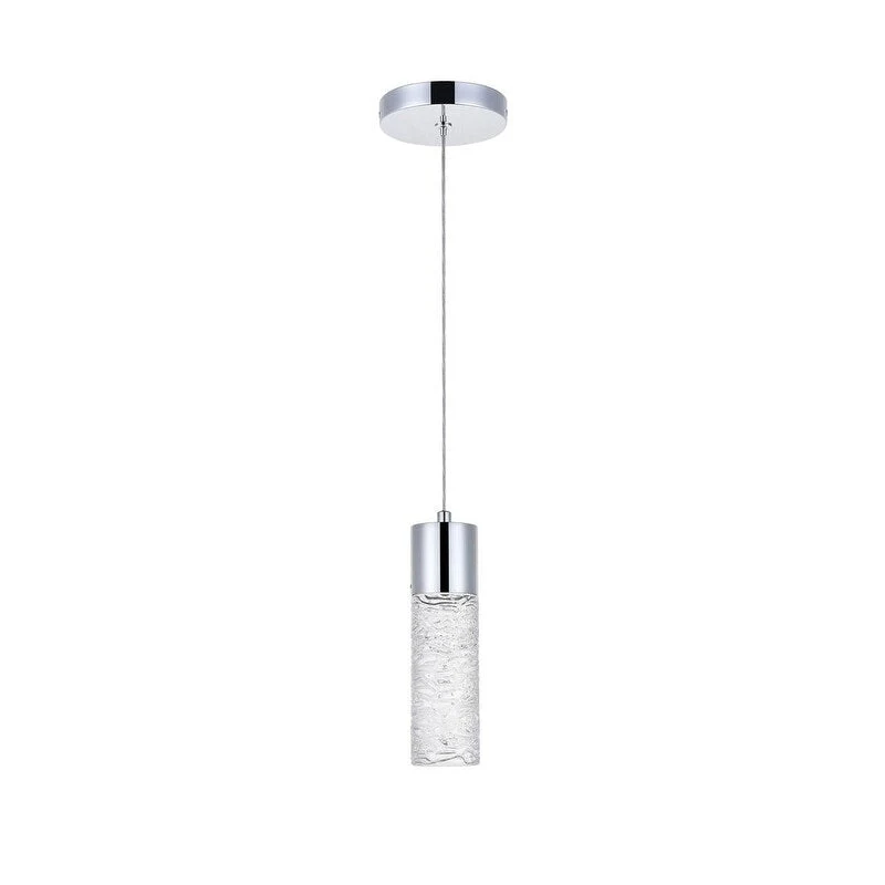 Constellation 1 light Chrome LED Pendant