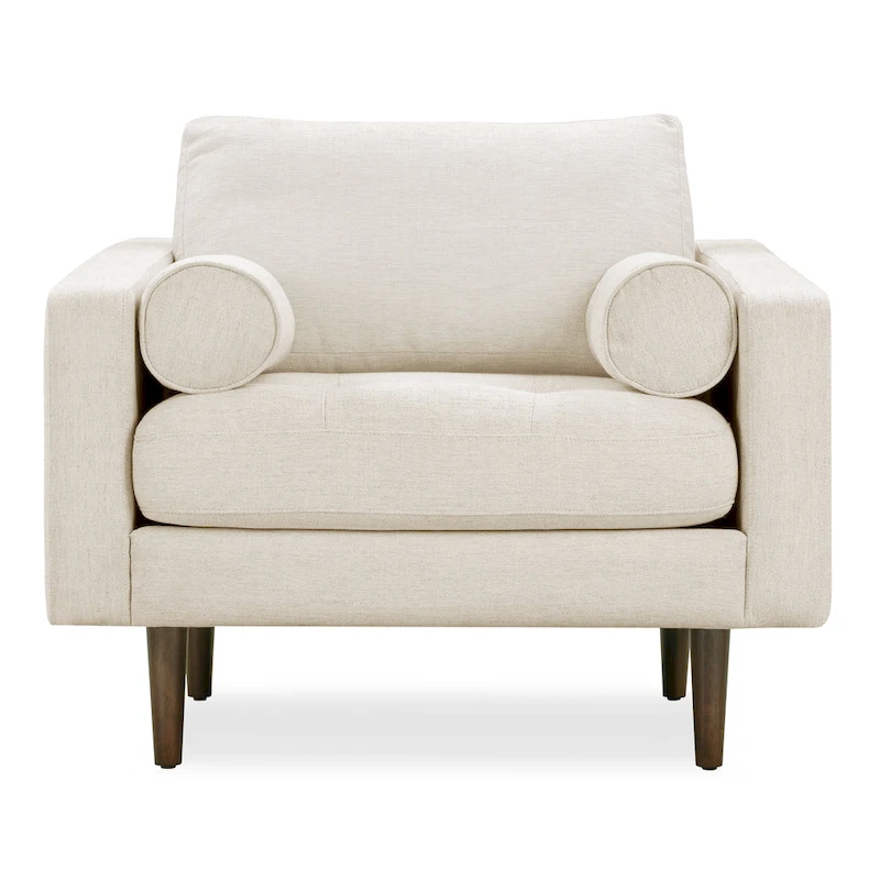 Poly & Bark Napa Fabric Lounge Chair