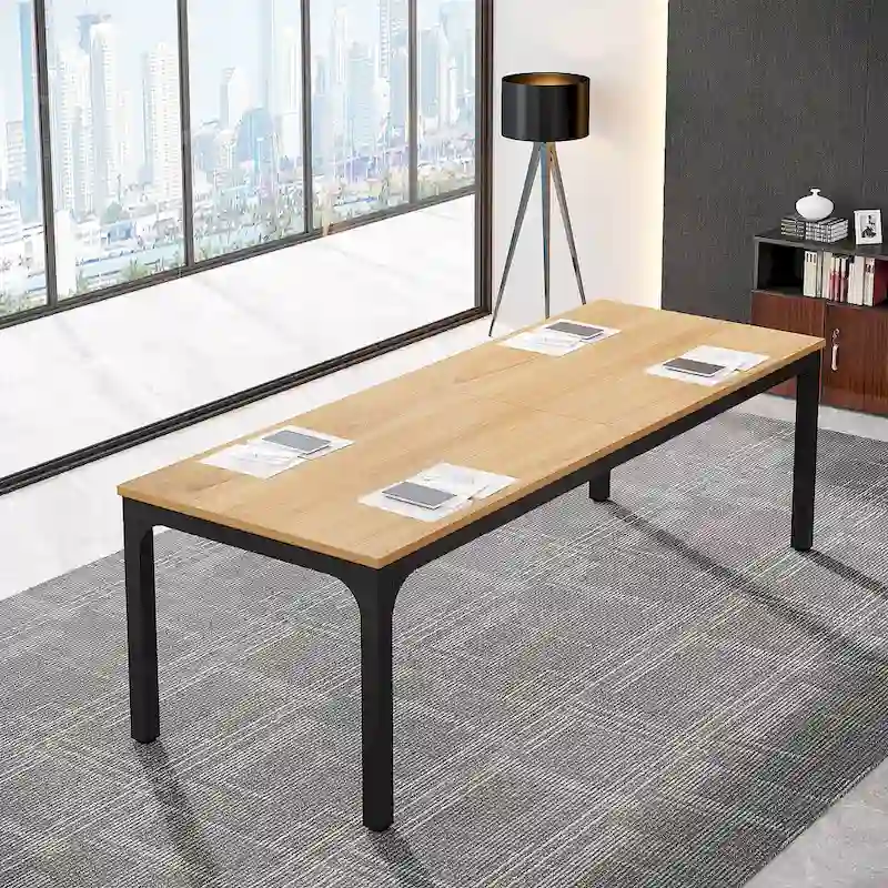 6.5FT Rectangle Conference Meeting Seminar Business Table