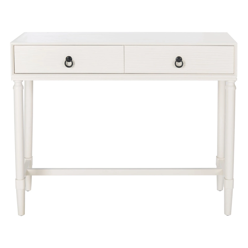 SAFAVIEH Barbra 2-Drawer Console Table - 35.5 W x 13 L x 29.5 H - 36Wx13Dx30H
