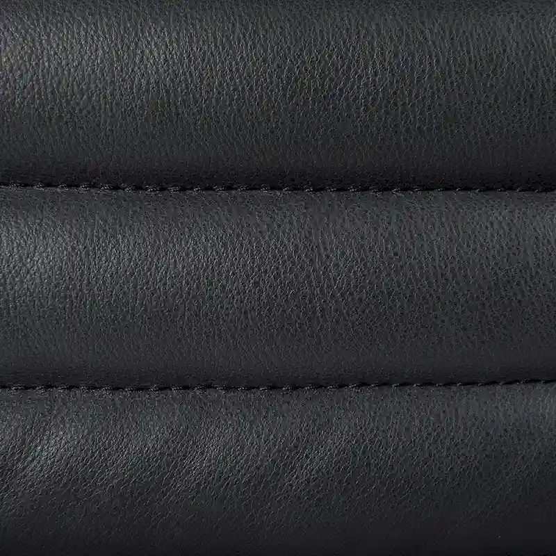 Ricciardo Cognac Genuine Leather Wrapped Sofa - 86.6L x 38.6W x 26.4H