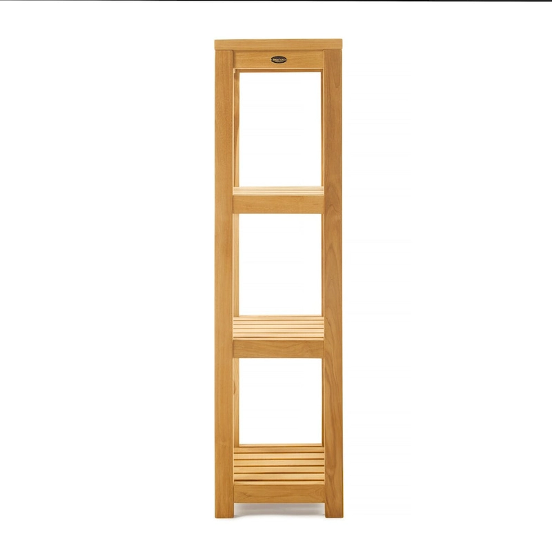 Teak 4-Tier Shelf Gala Square