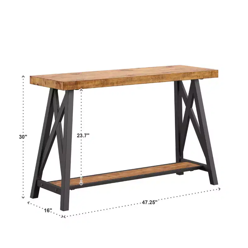 Westyn Console Table with Shelf - iNSPIRE Q