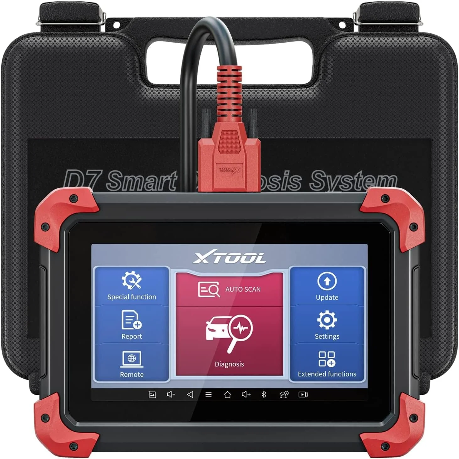 Bidirectional Scan Tool: 2024 Newest Automotive Scanner Diagnostic Tool with ECU Coding, Active Tests, All System Scan, 36+ Resets, Crankshaft Relearn, Android 10, 3-Year Updates