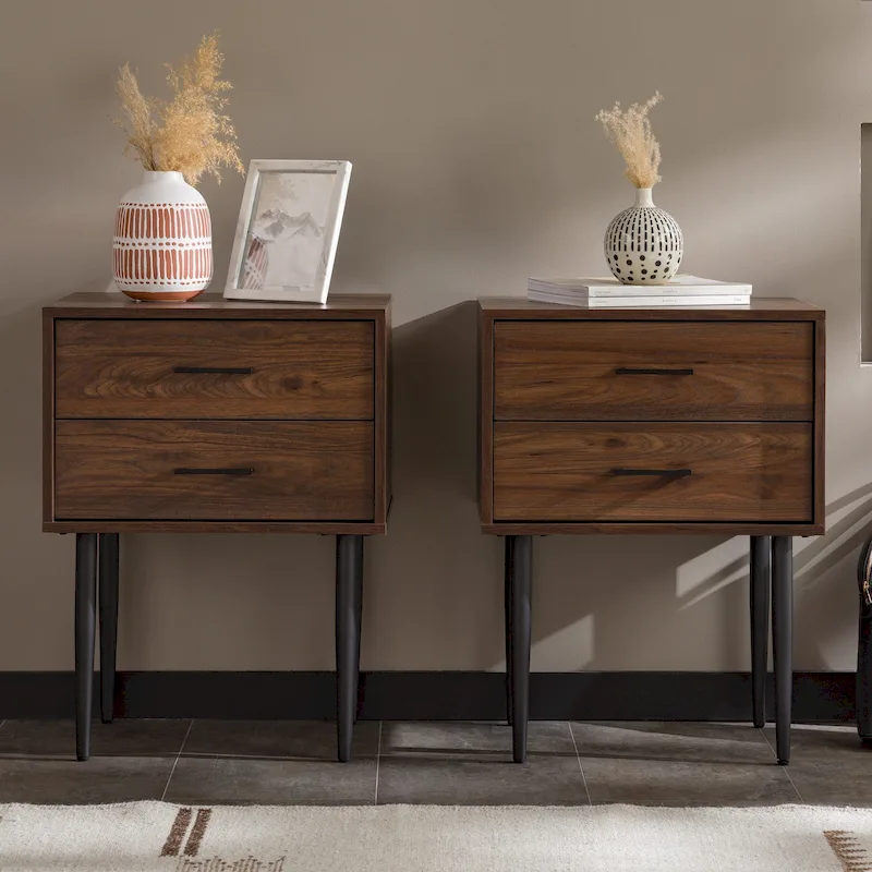 Mid-Century Nightstand (Set of 2)