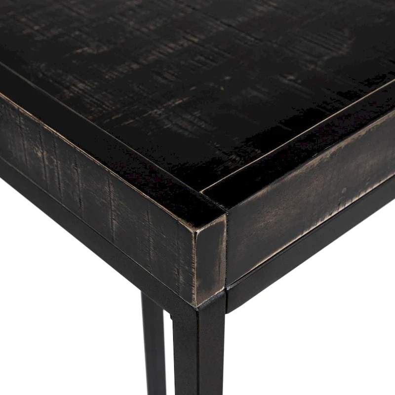 Magnus Industrial 59-inch Metal Computer Desk with USBs by