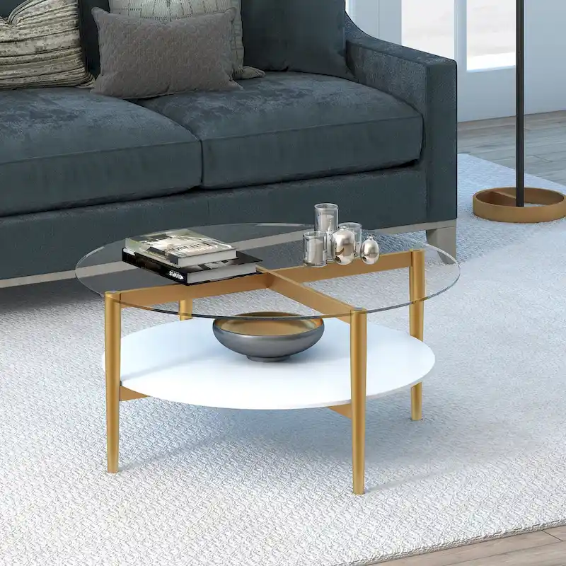 Carson Carrington Saliesta Mid-Century Modern Coffee Table