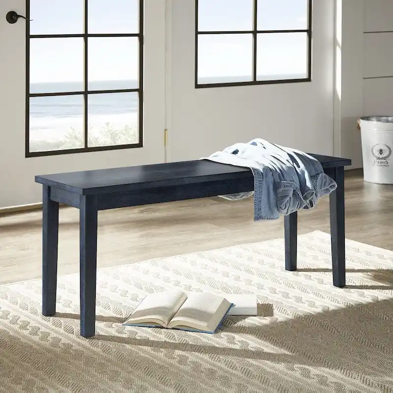 Farmhouse Wood Dining Bench