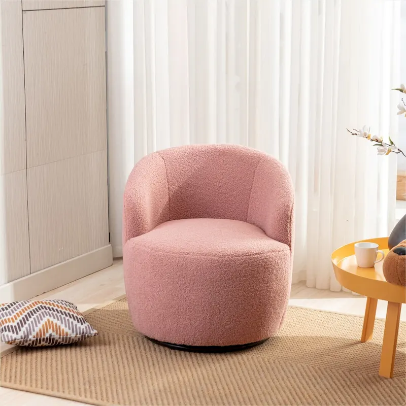 Swivel Accent Armchair Barrel Chair